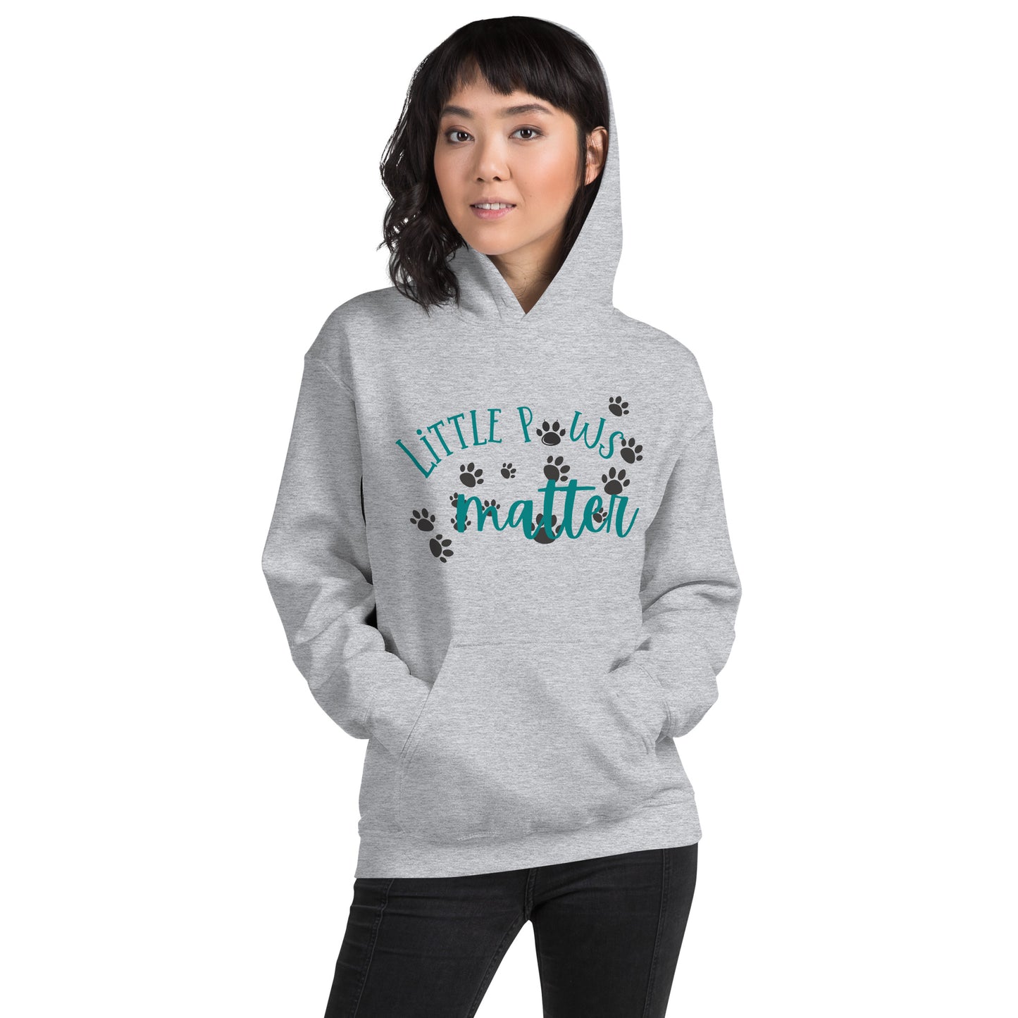 Little Paws Matter Light Hoodie